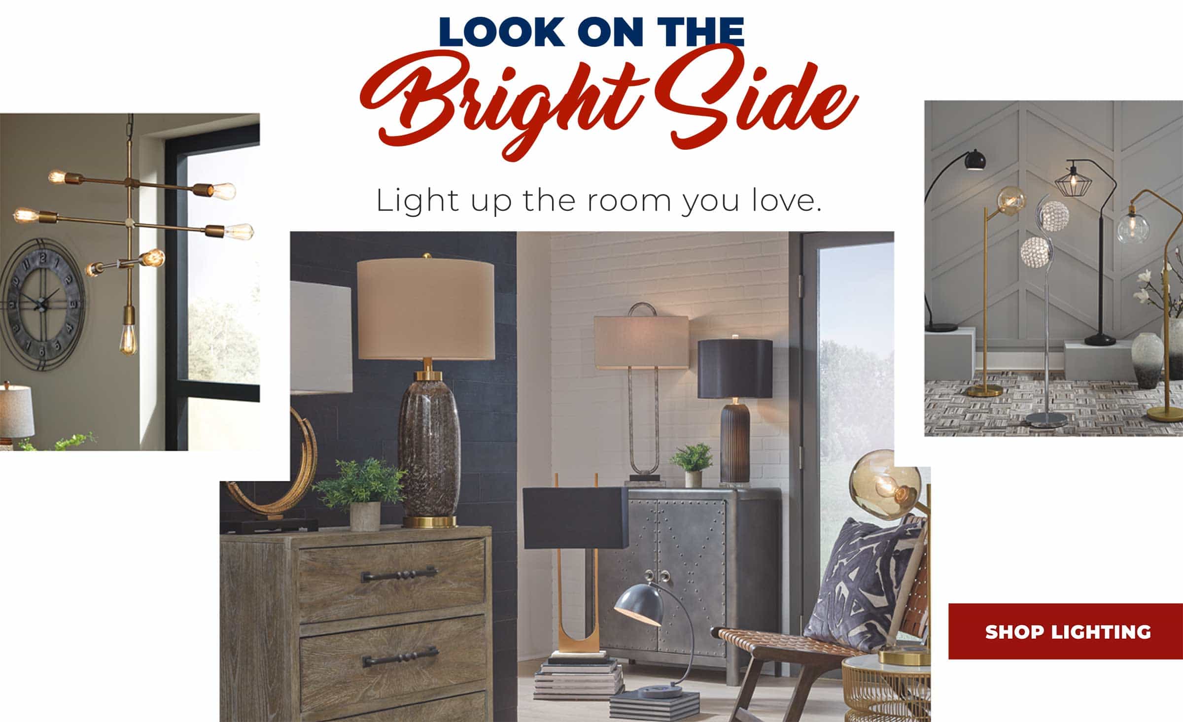Look on the Bright Side - Shop Lighting
