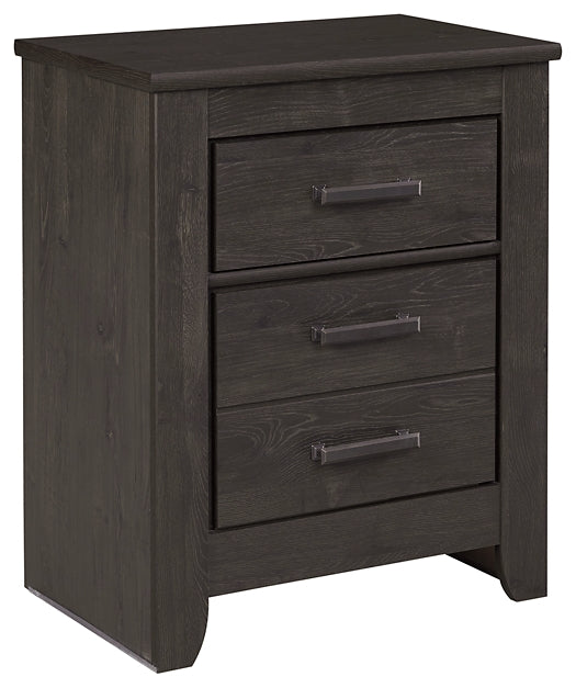 Brinxton Two Drawer Night Stand