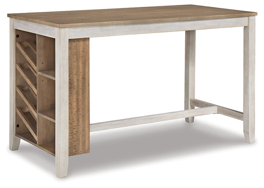 Skempton RECT Counter Table w/Storage