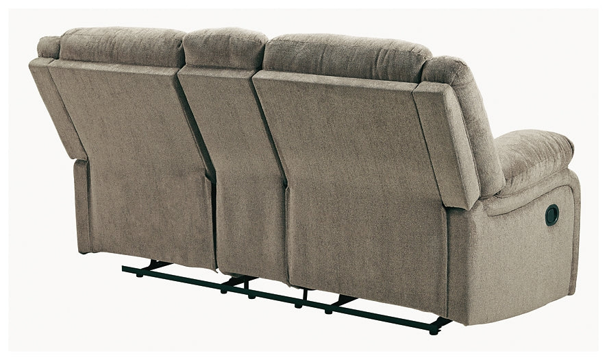 Draycoll DBL Rec Loveseat w/Console