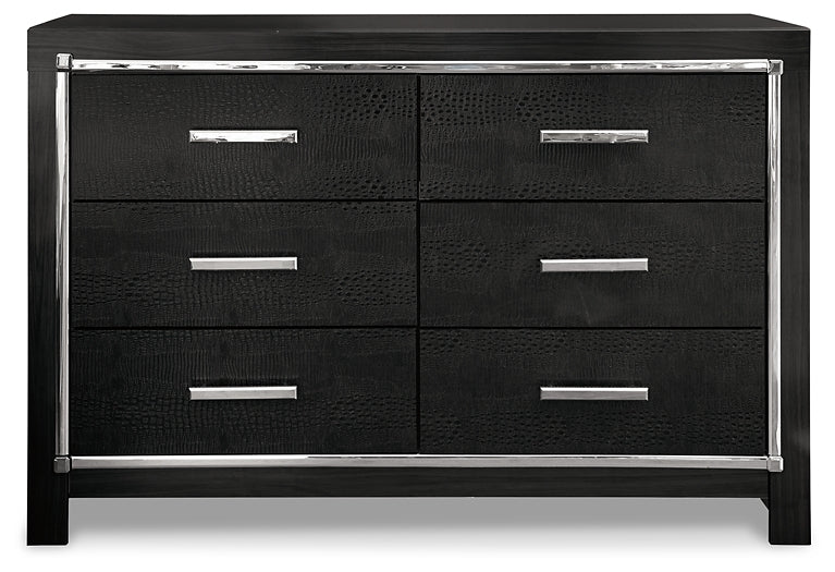 Kaydell Six Drawer Dresser