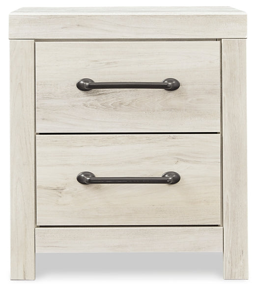 Cambeck  Panel Headboard With Mirrored Dresser, Chest And Nightstand