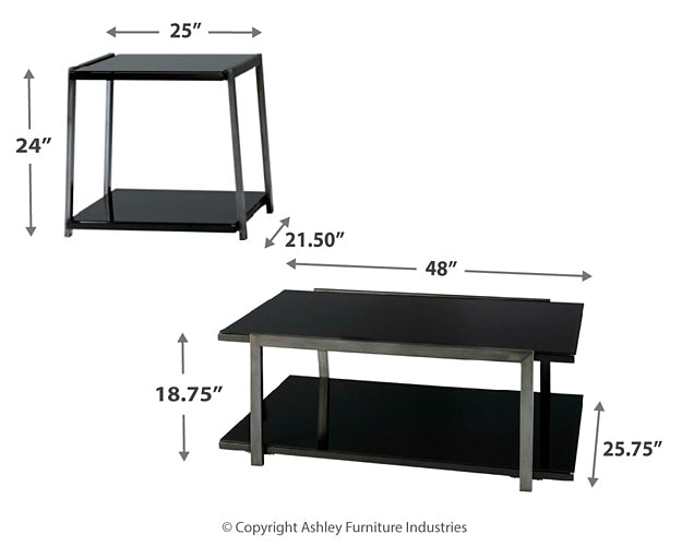 Rollynx Occasional Table Set (3/CN)