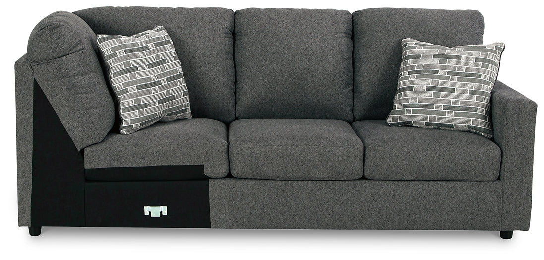 Edenfield 3-Piece Sectional with Ottoman