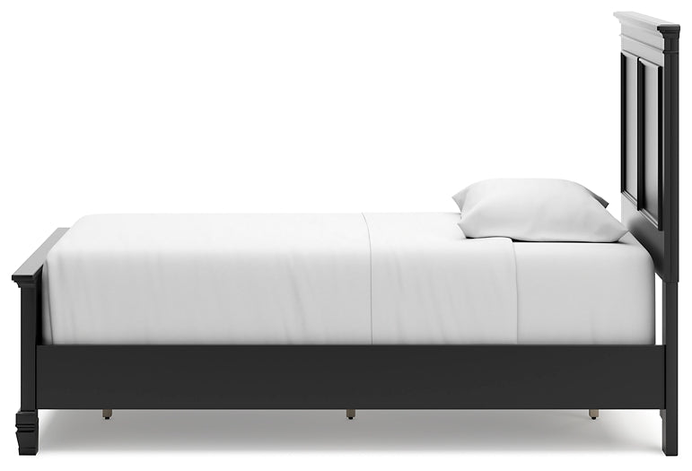 Lanolee  Panel Bed