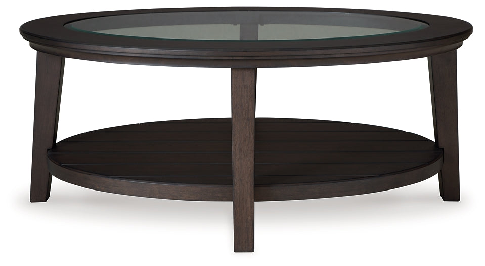 Celamar Oval Cocktail Table