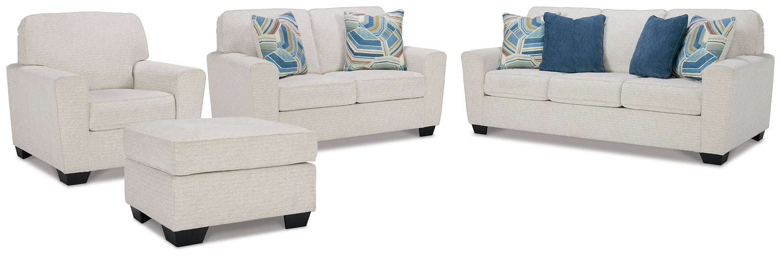 Cashton Sofa, Loveseat, Chair and Ottoman