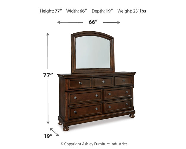 Robbinsdale Dresser and Mirror