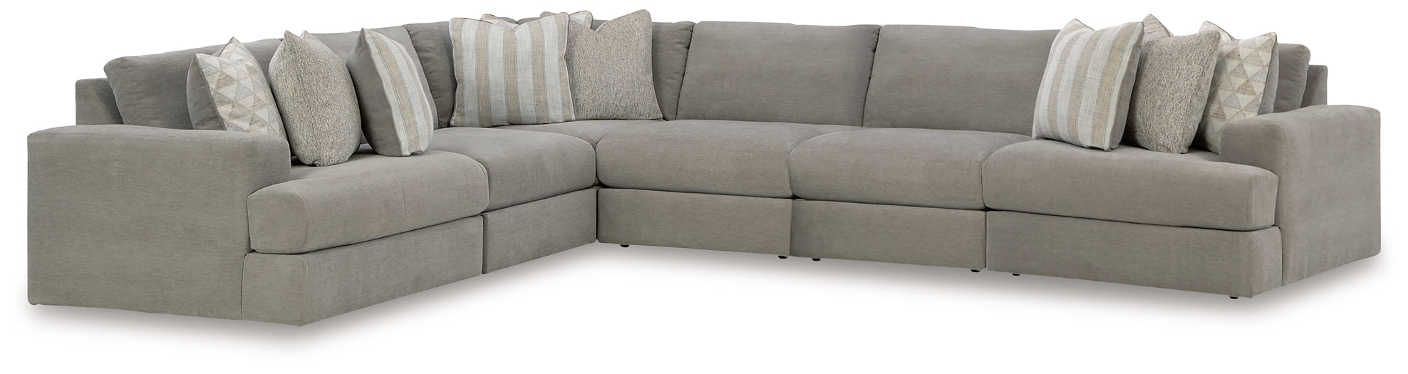 Avaliyah 6-Piece Sectional with Ottoman