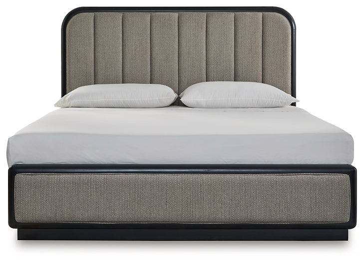 Rowanbeck  Upholstered Panel Bed