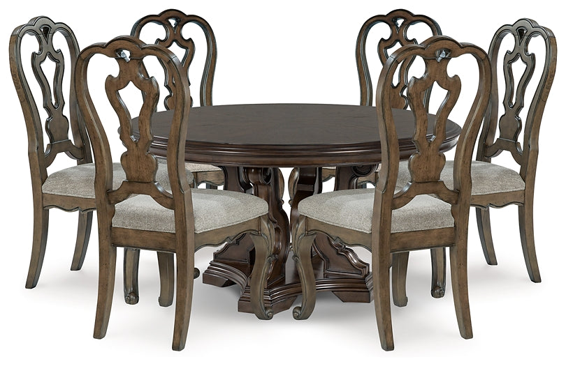 Maylee Dining Table and 6 Chairs