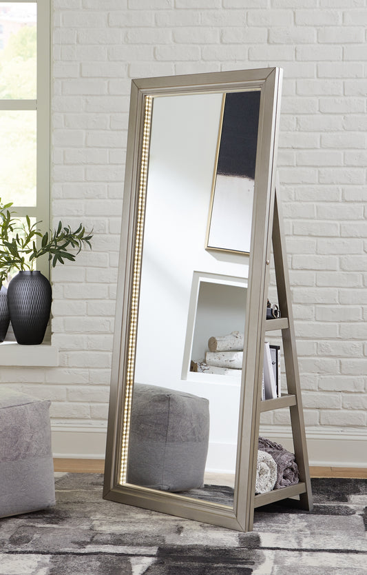 Evesen Floor Standing Mirror/Storage