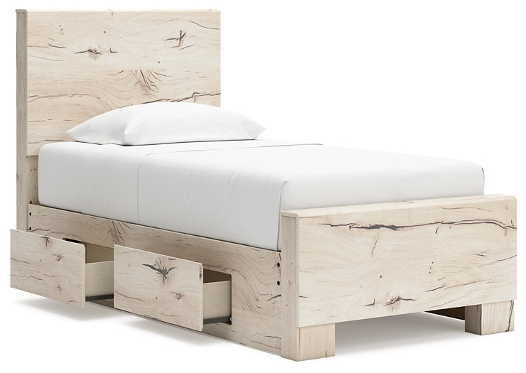 Lawroy  Panel Bed With Storage