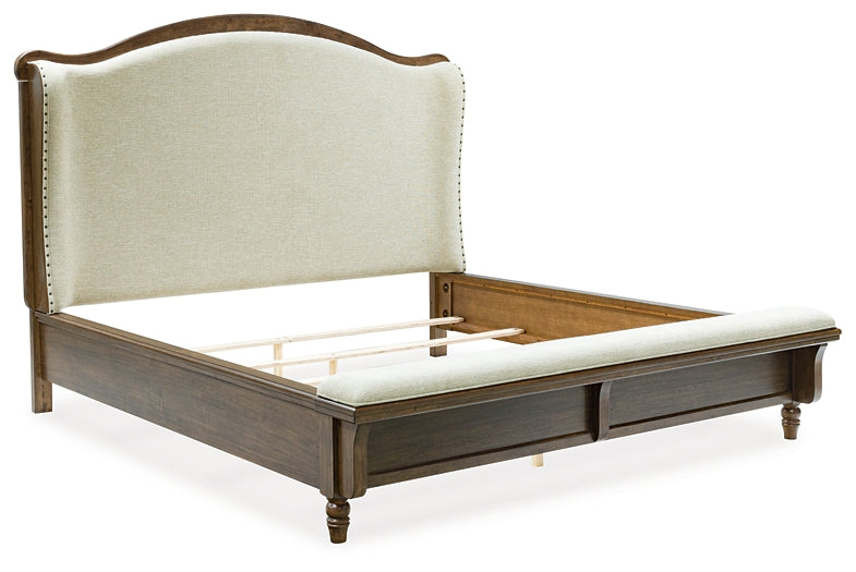 Sturlayne  Upholstered Panel Bed