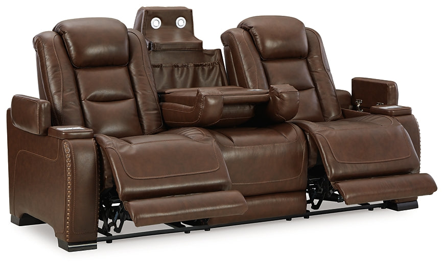 The Man-Den Sofa, Loveseat and Recliner