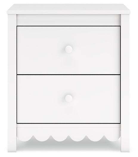 Hallityn Twin Panel Headboard with Nightstand