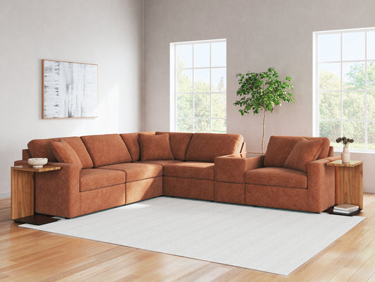 Modmax 6-Piece Sectional with Storage Console